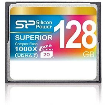 Silicon Power Superior Compact Flash 128 GB memory card (1000 x)