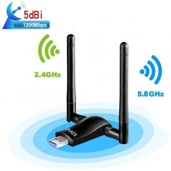 Adattatore Antenna WiFi USB 1200Mbps