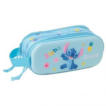 Portátil Doble 3D Stitch de tamaño 21×8×6 cm