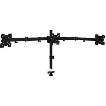 VidaXL Supporto per tre monitor da scrivania 13-23