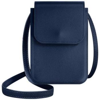 Bolsito Bandolera Azul para Smartphone y Tarjetas