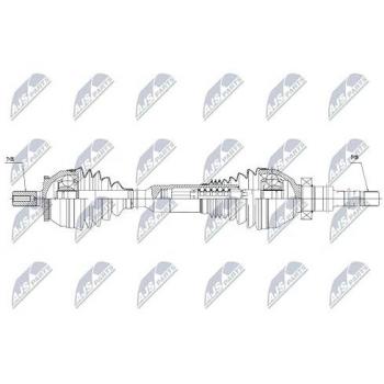 Veio de Transmissão NTY NPW-VV-016