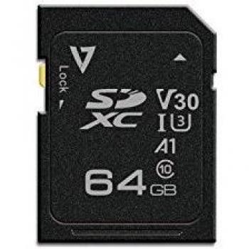 Memoria Flash SDXC Classe 10 UHS-III da 64 GB di V7 VFSD64GV30U3-3N