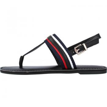 Sandalias Mujer Tommy Hilfiger Corporate TH Webbing Fla