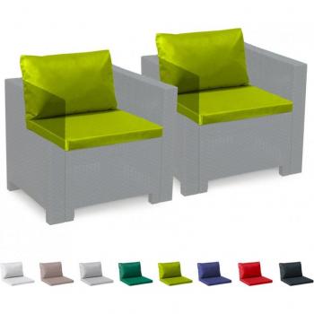 Cojín de repuesto para salón Ratán Impermeable Bica Grand Soleil