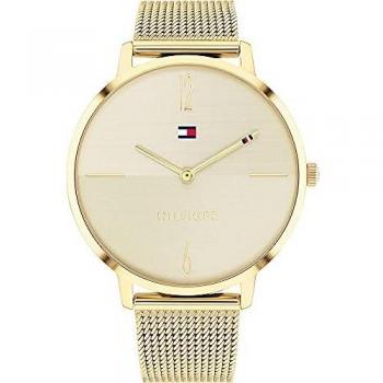 Tommy Hilfiger Reloj Analógico de Cuarzo para Mujer con Correa de Acero Inoxidable 1782339