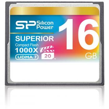 Silicon Power 16GB 1000x Compact Flash Card