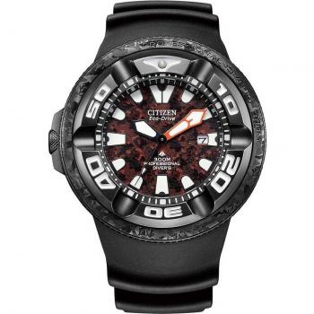 Reloj Citizen Promaster Godzilla 300M Eco‑Drive en rojo