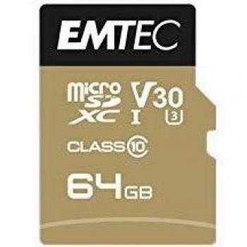 EMTEC 1526594 Micro SD Class10 Speedin, 64GB