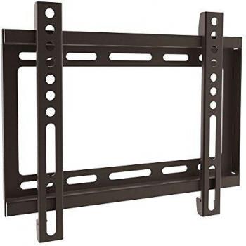 Staffa TV Ewent EW1501 Supporto Fisso Ultra Sottile da Parte per TV da 23 a 42 Pollici, Vesa Fino a 200 x 200 mm, Nero