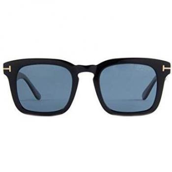 Gafas de Sol Tom Ford DAX FT 0751 NEGRO BRILLANTE/ AZUL 50/22/145 unisex