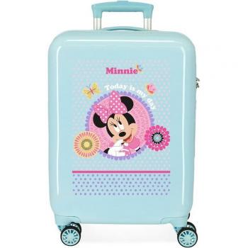 Disney Maleta de Cabina Minnie Hoy es mi Día Turquesa -3