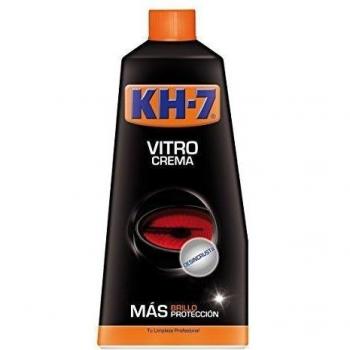 KH-7 Vitro Cerámica, Crema Limpiadora de Vitro que elimina la suciedad incrustada, Fórmula Desengrasante, Desincrusta sin Dañar