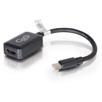 C2G 20cm Mini DisplayPort M to HDMI F BK