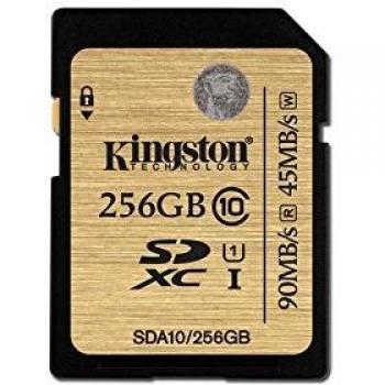 Kingston Scheda Memoria SD da 256 GB Classe 10