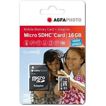 Agfa Class 10 Micro SDHC Secure Digital 16 GB