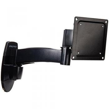 Ergotron 200 Series Wall Mount Arm, 1 Extension 61 cm (24) Black