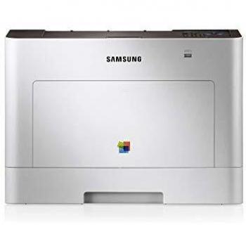 Samsung CLP-680ND/SEE SFC Stampante Laser a Colori con Velocità di 24 Pagine al Minuto, Nero e Argento