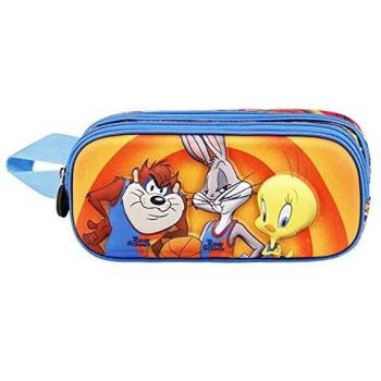 KARACTERMANIA Space Jam 2: A New Legacy Estuche Portatodo 3D Doble, Naranja