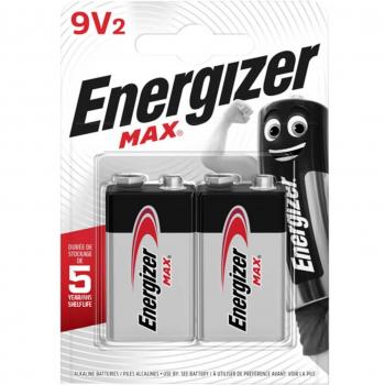 Pila alcalina tipo petaca PP3 / 6LR61 de Energizer