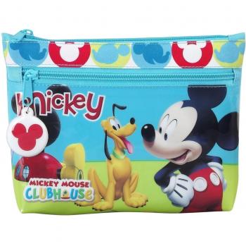 Mickey Mouse Portatodo 2 Cremalleras Multicolor