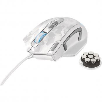 GXT 155W Gaming Mouse White Camouflage