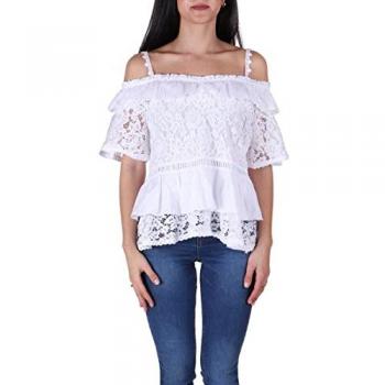 Top Olympia Nuevo de Guess en Blanco W1GH0N WDXL0