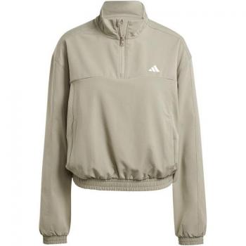 Sudadera adidas aeroready train essentials woven quarter zip mujer