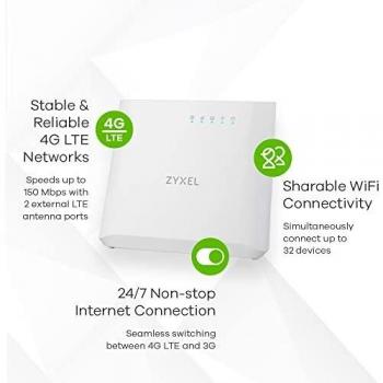 Zyxel Wi-Fi Router 4G LTE 32 Dispositivi