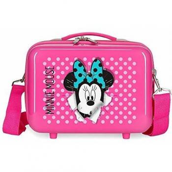 Disney Minnie Neceser Adaptable Rosa 29x21x15 cms