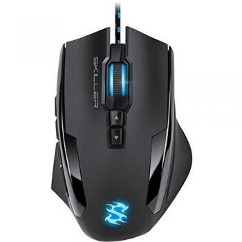 SHARKOON MOUSE GAMING SKILLER-SGM2, 1600 DPI, RGB, 6 TASTI CONFIGURABILI, USB, 1.8MT