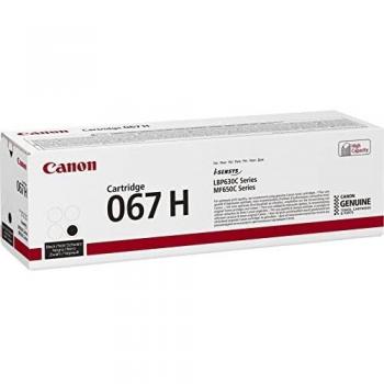 Canon 067 h toner nero alta capacita` per lbp631cw lbp633cdw mf657cdw mf655cdw mf651cw