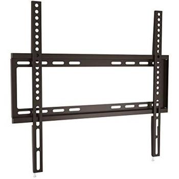 Ewent EW1502 Supporto Fisso Ultra Sottile da Parte per TV da 32 a 55 Pollici, Vesa Fino a 400 x 400 mm, Nero