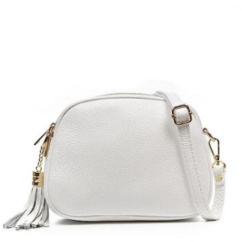 FIRENZE ARTEGIANI Bolso bandolera Aliminusa Mujer Piel Dollaro 22x9x16cm