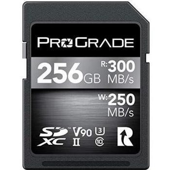 Scheda SD UHS-II 256GB V90 ProGrade