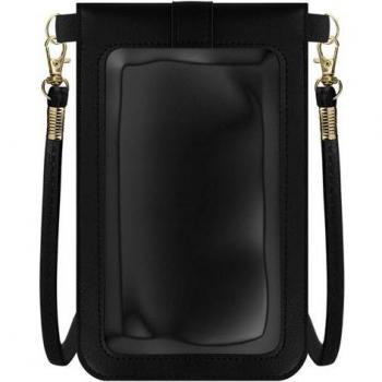 Bandolera Táctil para Smartphone con Cordón 1.40m Negra