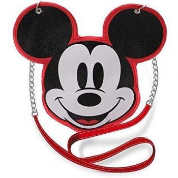 KARACTERMANIA Diseny Icons Mickey Mouse-Bolso Cadena Slim, Rojo, 20cm