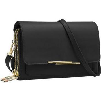 Bolsito Bandolera Polipiel Negro para Smartphone