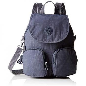 Kipling Firefly Up, Mochilas para Mujer, Gris (Noche Gris), 22x31x14 cm