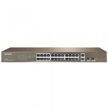 Tenda TEF1026F Switch Ethernet Non Gestito 24 Porte 2xGE/SFP