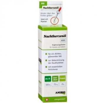 Anibio Aceite de onagra 50 ml suplemento dietario para perros y gatos, 1x Pack (1 x 0.05 l)