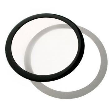 DEMCiflex Filtro antipolvere 200mm, rotondo, nero/bianco