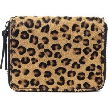 Cartera Onesta mujer Firenze Artegiani, piel auténtica Cavallino, 13x2x10 cm