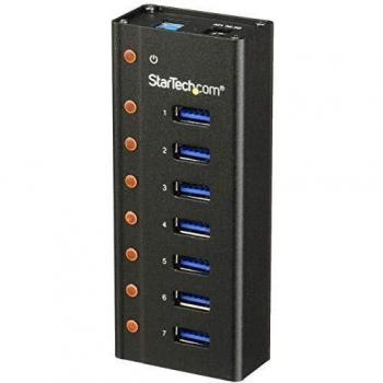 StarTech Hub USB 3.0 a 7 porte con connettore USB‑B, nero