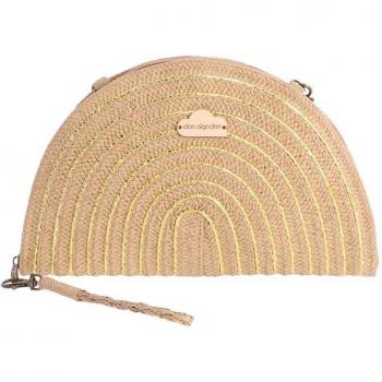 Bandolera Natural Don Algodón con Cremallera