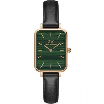 Reloj Daniel Wellington Esfera Verde con Correa de Piel Negra