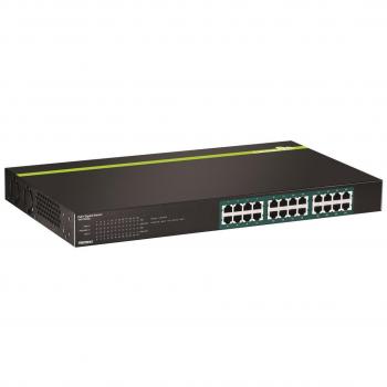 Commutatore Ethernet Trendnet 24 porte Gigabit PoE+ non gestibile