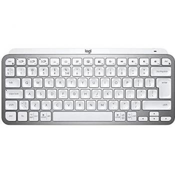 Logitech MX Keys Mini Tastiera Wireless QWERTY Argento