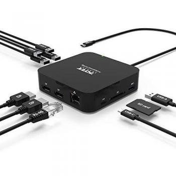 Port Designs 901907 Docking Station USB 3.2 Gen 1 Tipo‑C Nero