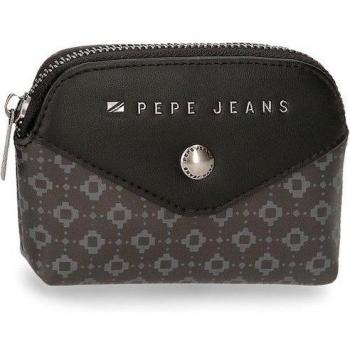 Monedero redondo Bethany negro Pepe Jeans